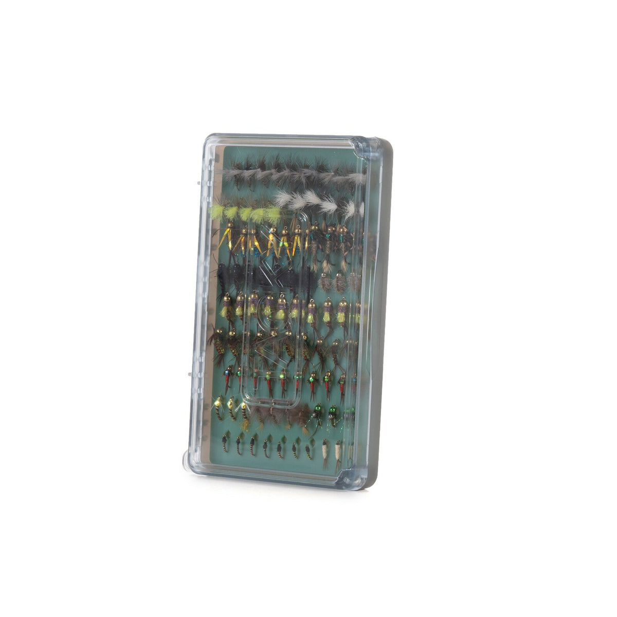 Fly Fishing Fly Box with Magnetic Closure & Silicone Anchor - Holds 180 Flies