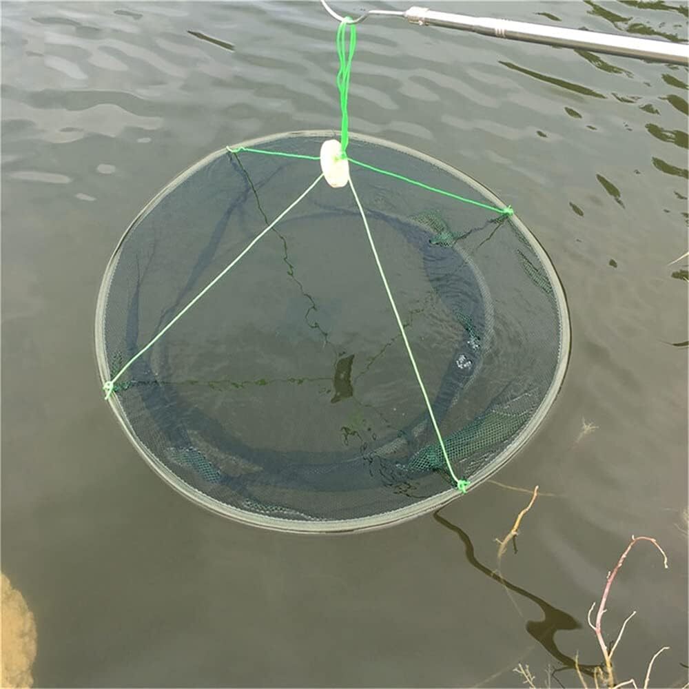 Foldable Fishing Landing Net for Catching Fish Crab Shrimp & Lobster