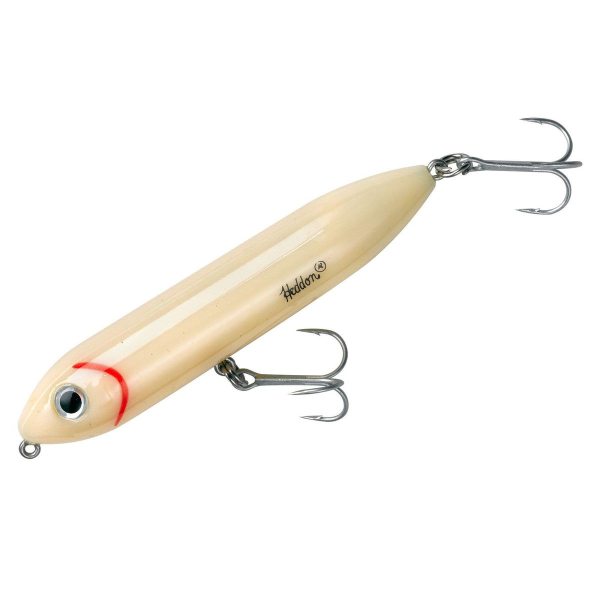 Saltwater and Freshwater Topwater Fishing Lure - 3.5 inch, 1/2 oz, Bone Jr