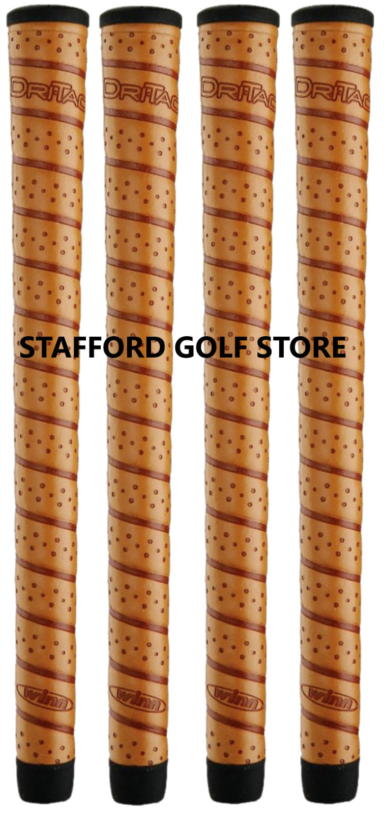 Golf Grip Set - Winn Dri-Tac Wrap Copper Multiple Sizes & Quantities
