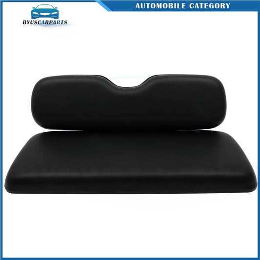 Golf Cart Rear Seat Cushion Set for EZGO TxT, ST, Valor Models - Black
