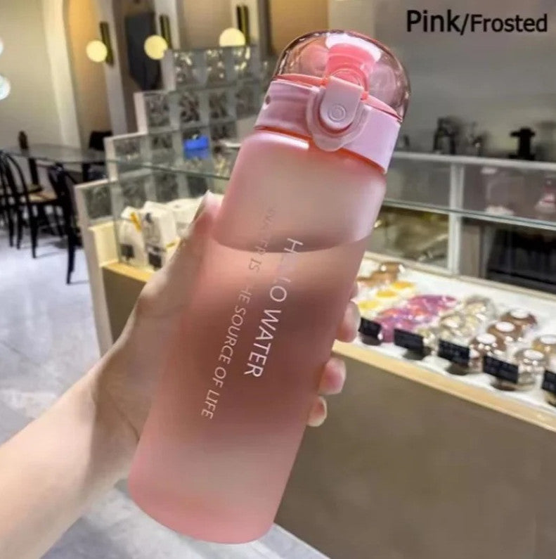 Leakproof Sports Water Bottle 780ml with Lock Lid & Carry Strap