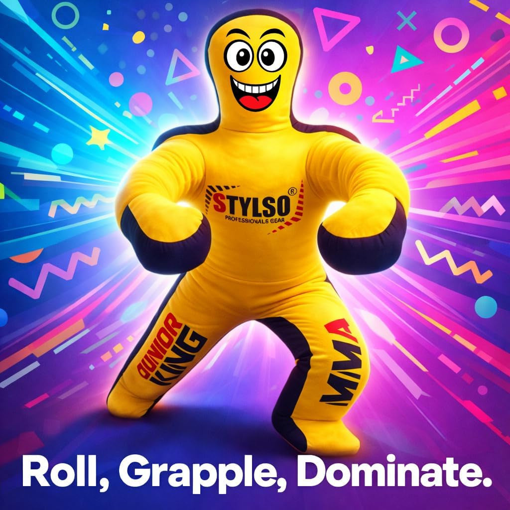 Kids Wrestling Dummy Unfilled Grappling Dummy for BJJ MMA Judo & Wrestling