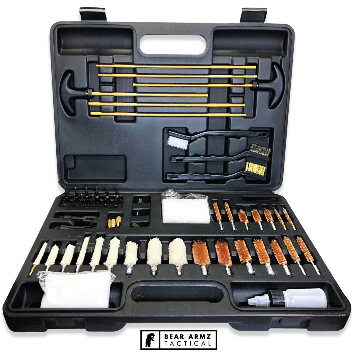Universal Gun Cleaning Kit for Rifles, Pistols, Shotguns & Muzzleloaders