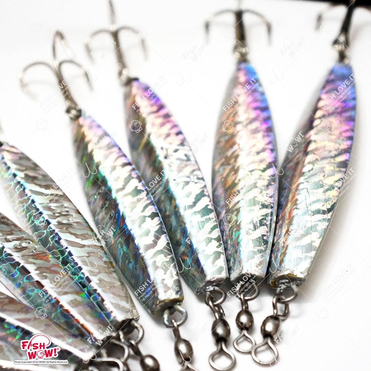 Fishing Diamond Jig Set - Multiple Sizes & Quantities for Saltwater & Freshwater