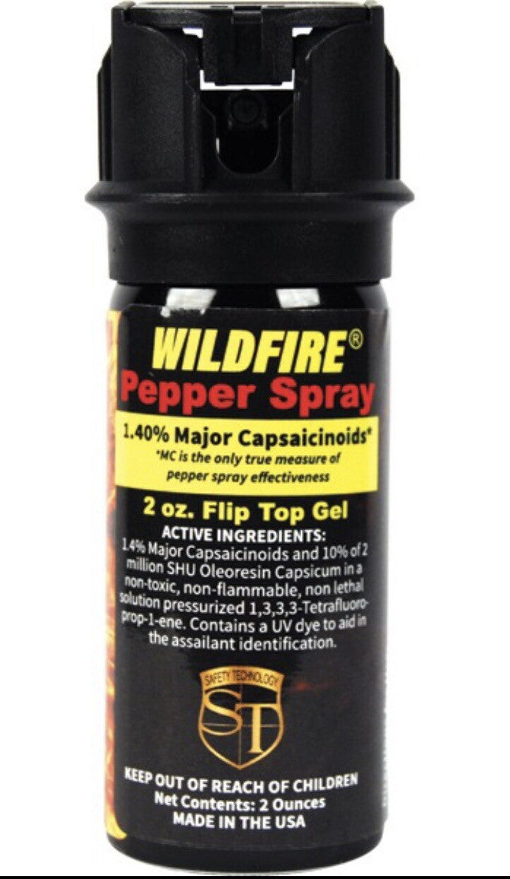 Gel 2 oz Self Defense Hot with UV Dye