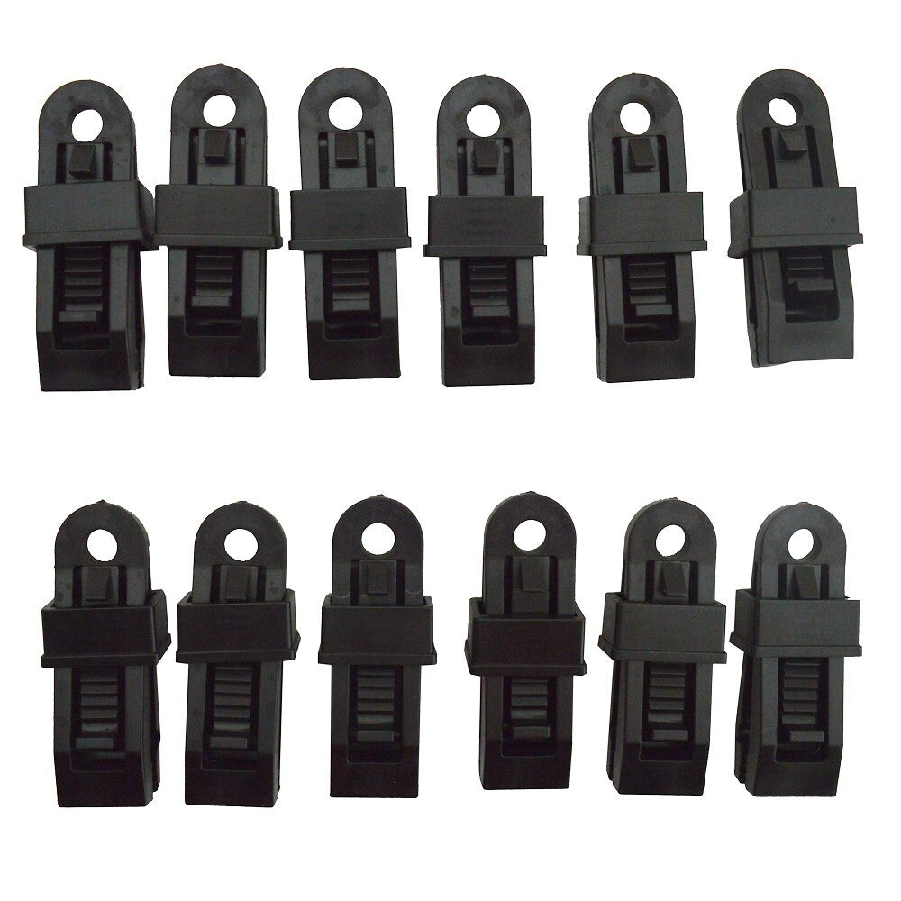 Heavy Duty Tarp Clips Clamps - 24 Pack for Awnings, Canopies, Tarps