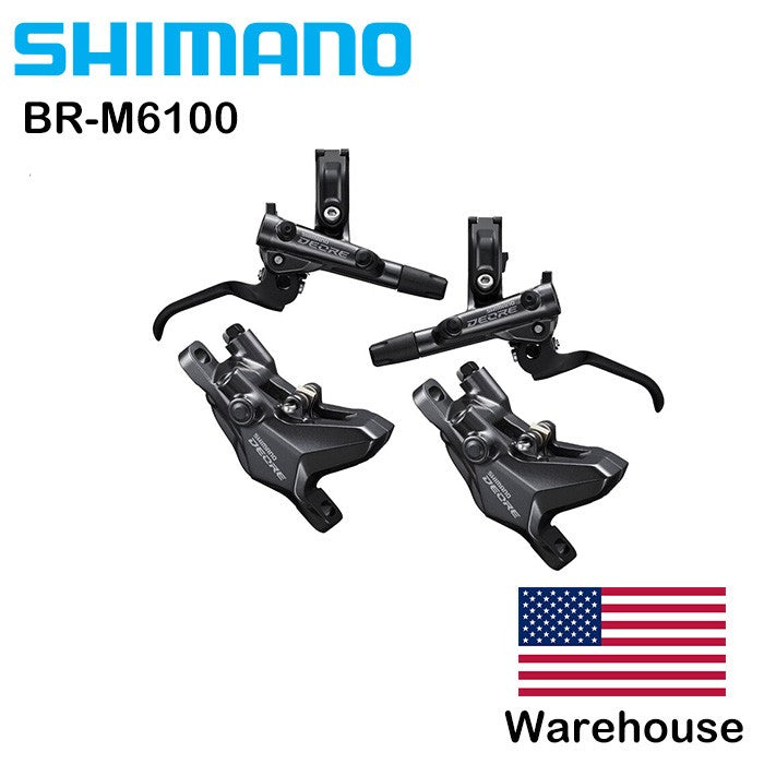Shimano Deore Hydraulic Disc Brake Set F&R for Mountain Bicycles