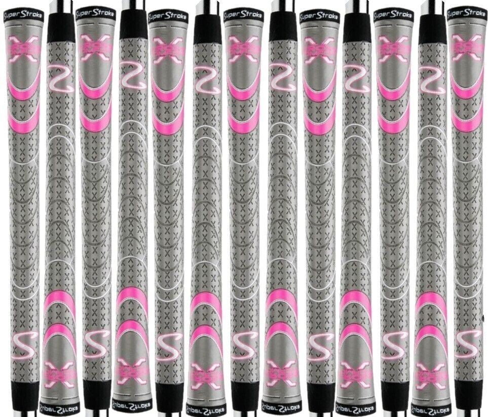 Golf Grip Set of 13 Super Stroke Cross Comfort Undersize & Standard