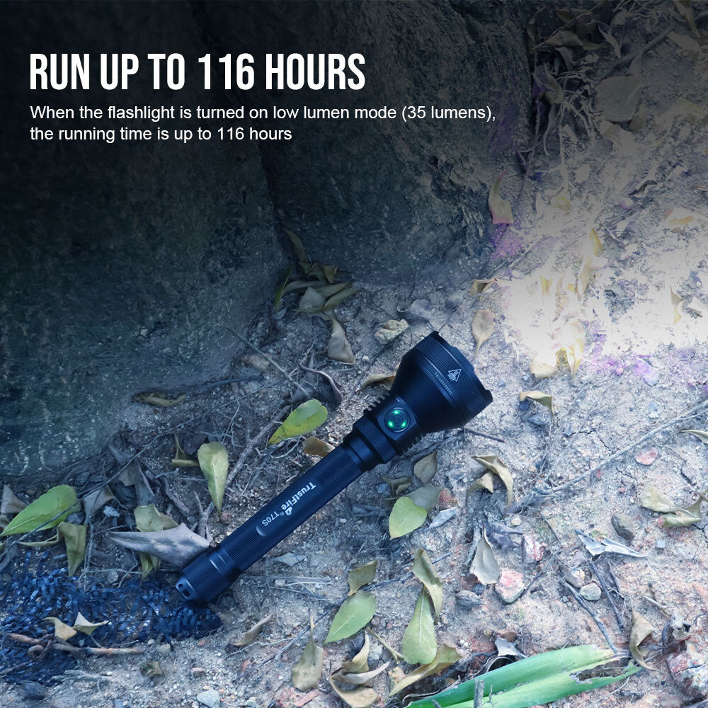 Rechargeable LED Tactical Flashlight 2350LM Long Range Hunting Torch
