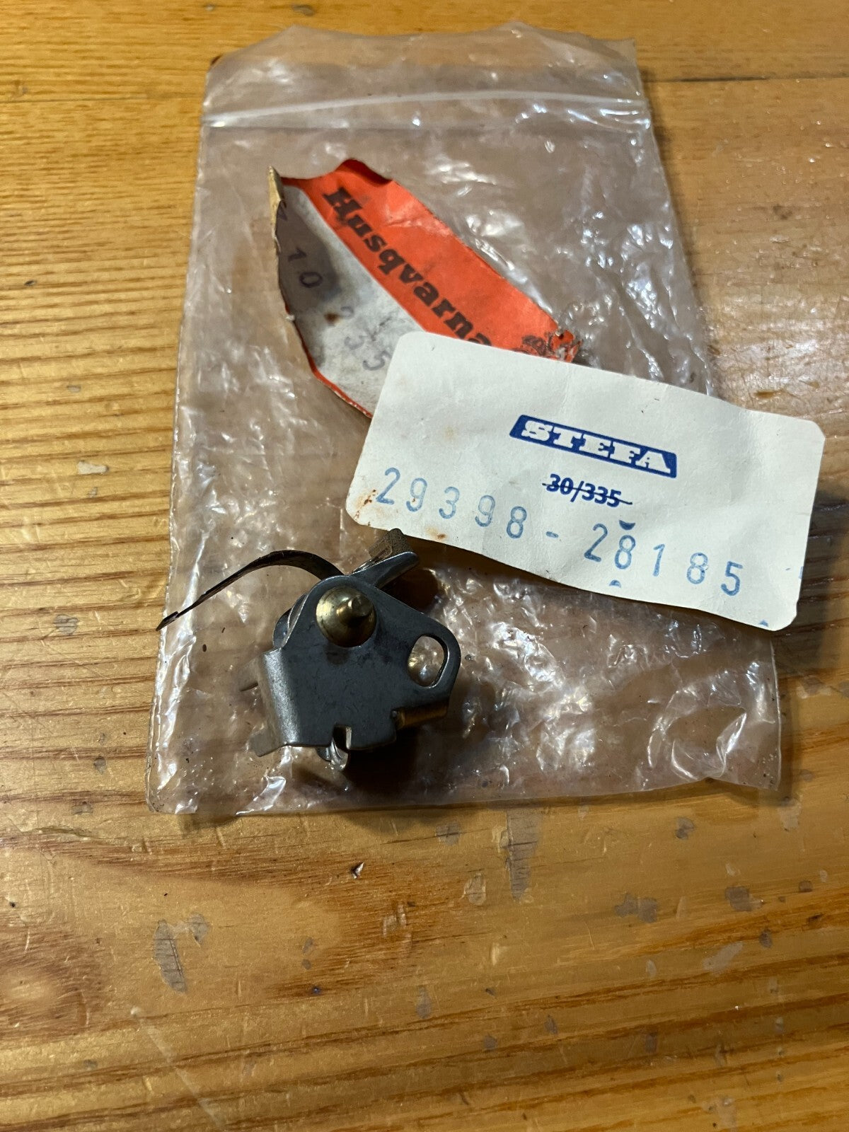 NOS Husqvarna SM 150 Ignition Points for Vintage Mini Sleds - Scarce Part