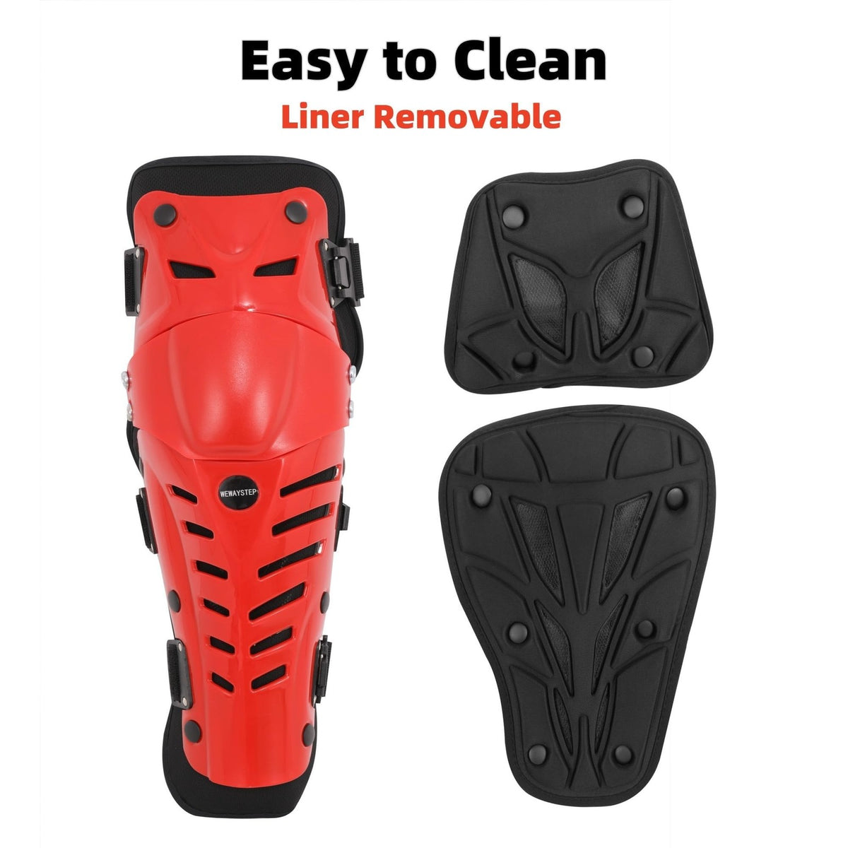 Adjustable Motorcycle Knee Shin Guards Protective Gear Men MTB Off-Road