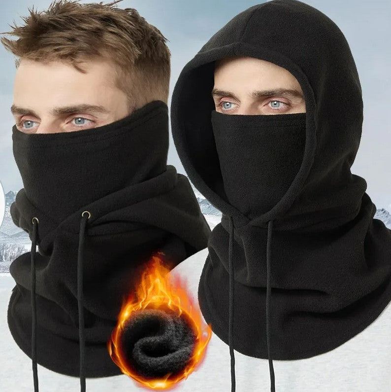 Thermal Fleece Balaclava Winter Face Cover & Neck Warmer for Ski Cycling