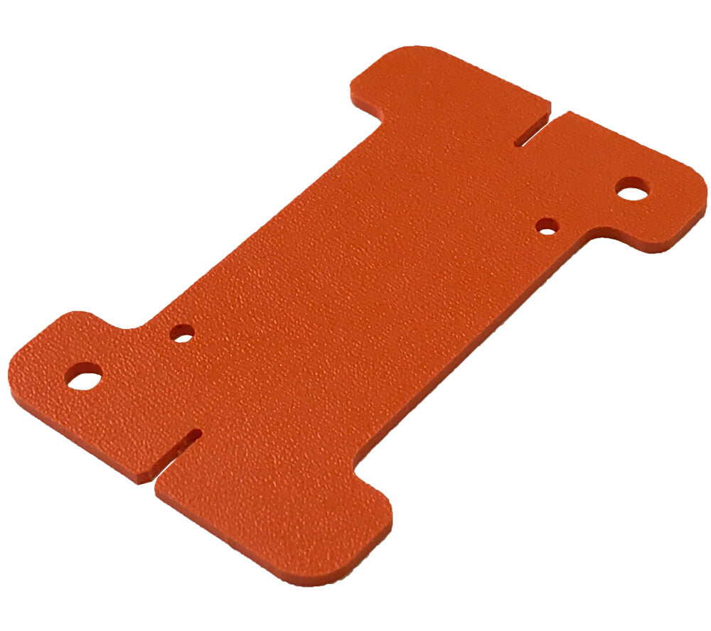 Mini Spool Card for Paracord - High Visibility Orange Sagewood Gear