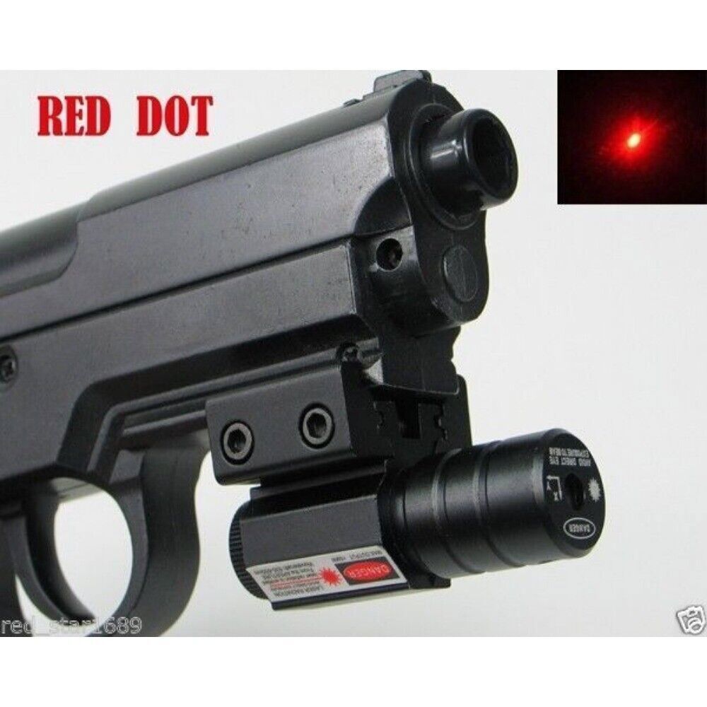 2 Pack Tactical Red for Pistols & Rifles 20mm Rail Mount