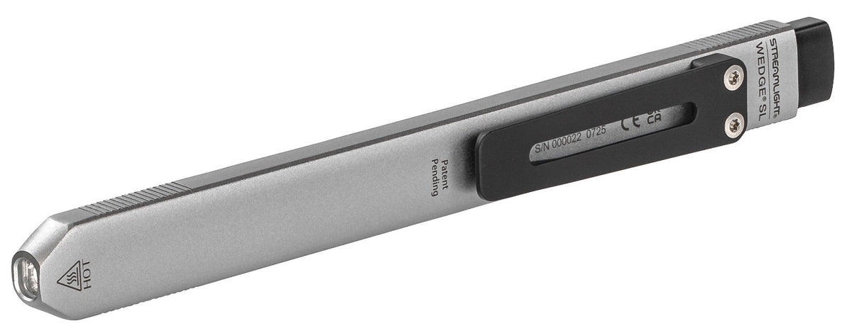 USB-C Rechargeable Pocket Flashlight 300 Lumens - Slim, Durable, Ergonomic
