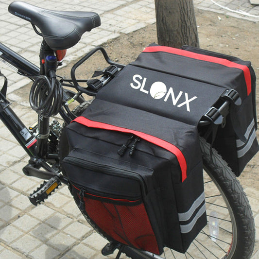 Water-Resistant Double Sided Bicycle Panniers for Rear Rack