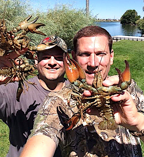 Large Crawfish Trap for Lakes & Rivers - Durable Steel, Camouflage, Bait Holder