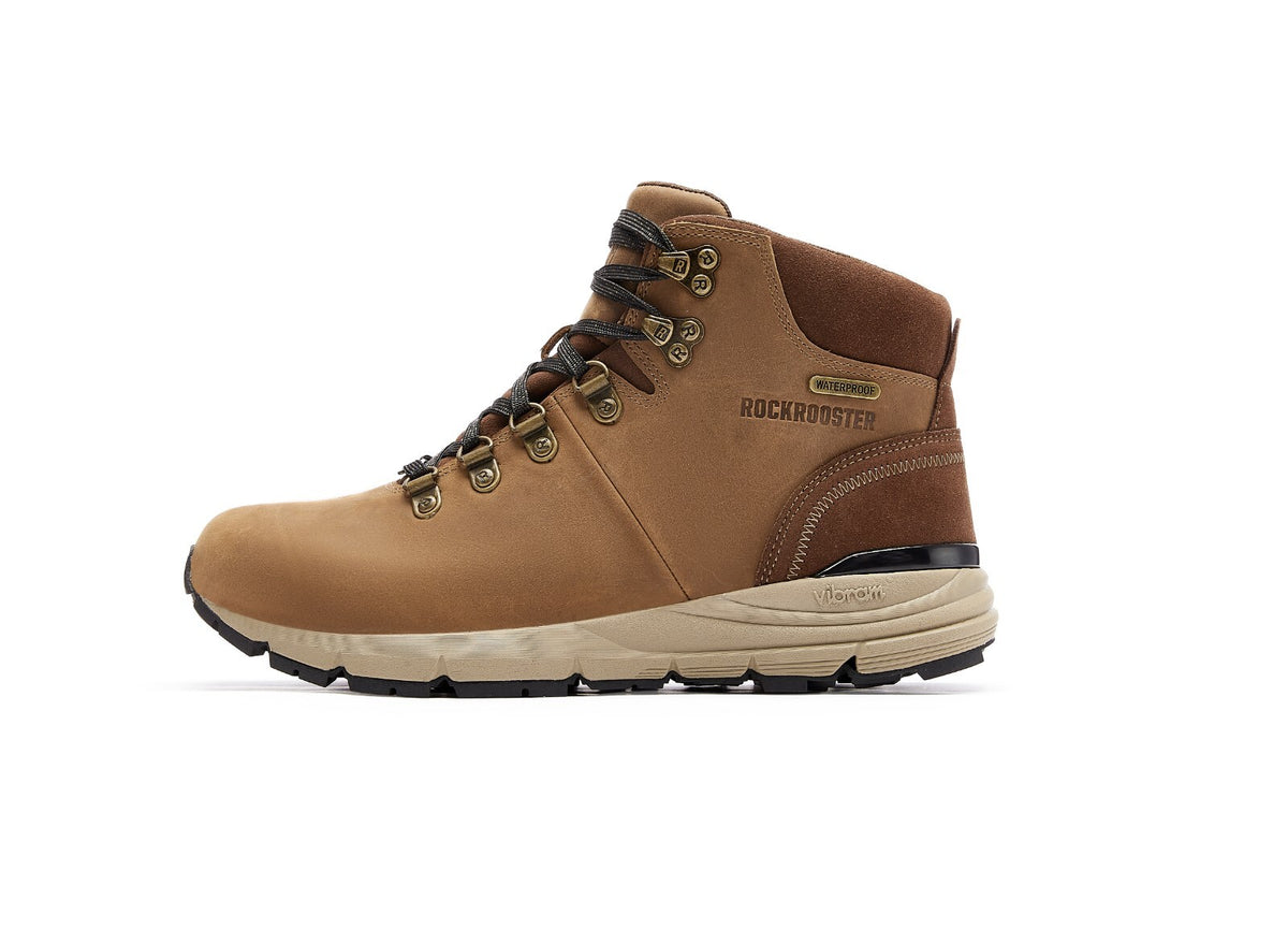 Men's Waterproof Hiking Boots Non-Slip Outsole Travel Shoes