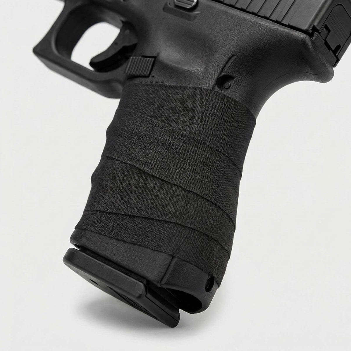 Tactical Grip Tape for Firearms & Sports Equipment - Non-Reflective, No Residue, Black, 2 Rolls
