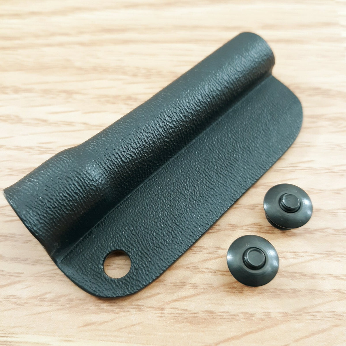 Fire Starter Piggy Back with Ferro Rod Loop for Kydex Sheaths - Includes Mounting Hardware