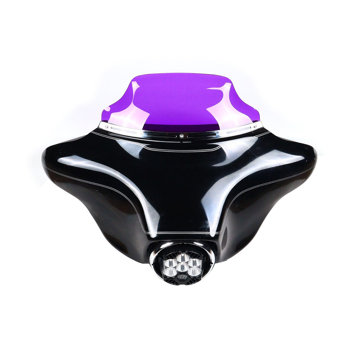 8-Inch Purple Windshield for Harley Davidson 1996-2013 Street Glide & Trike