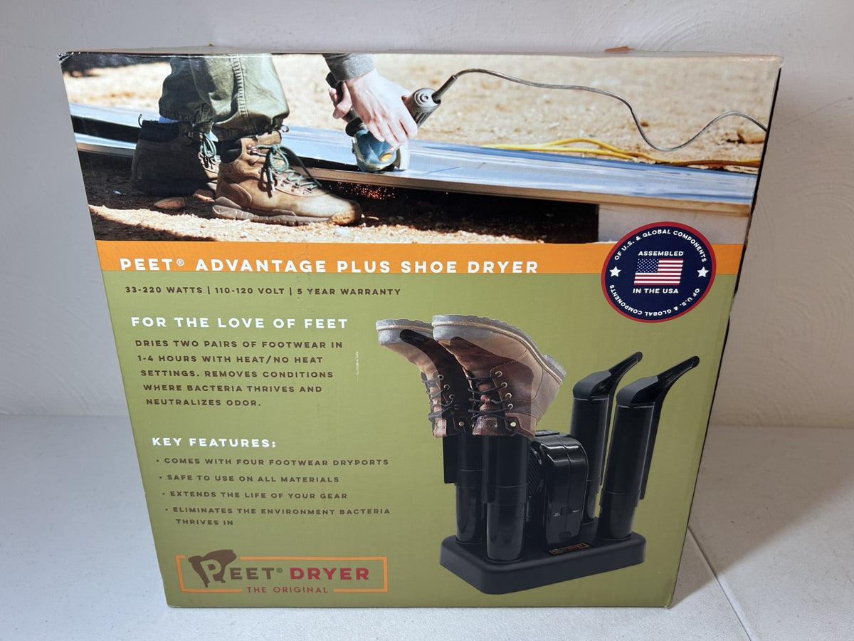 Heated Shoe Dryer for 2 Pairs - Portable Boot Warmer for Winter Sports