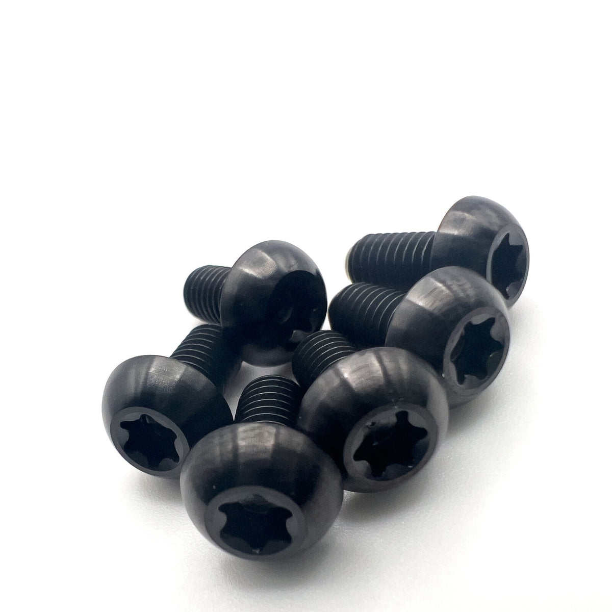 Titanium MTB Brake Rotor Bolt Kit - 6 Bolt Bike Disc Brake Accessories
