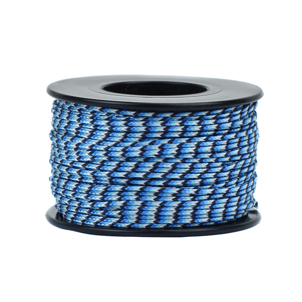 Micro Paracord 125 Ft Spool - Strong Nylon Utility Cord for Crafts & Outdoor Use