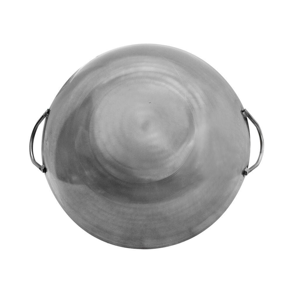 24-Inch Carbon Steel Wok Pan Chinese Traditional Cookware