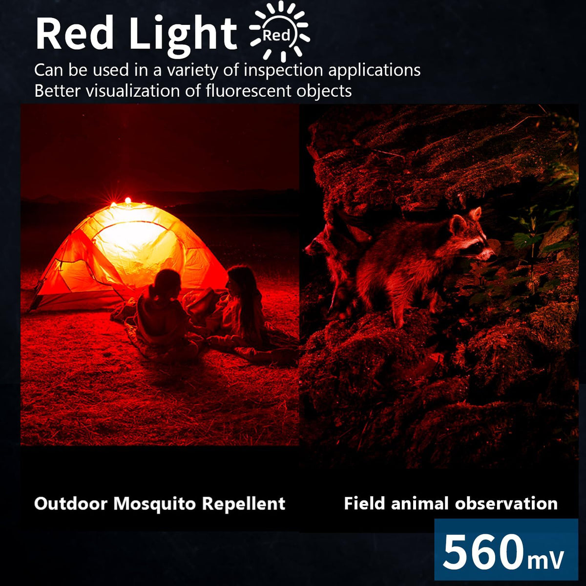Trustfire X3 4-in-1 LED Flashlight with Magnetic Red and Green Light, 1050 Lumens