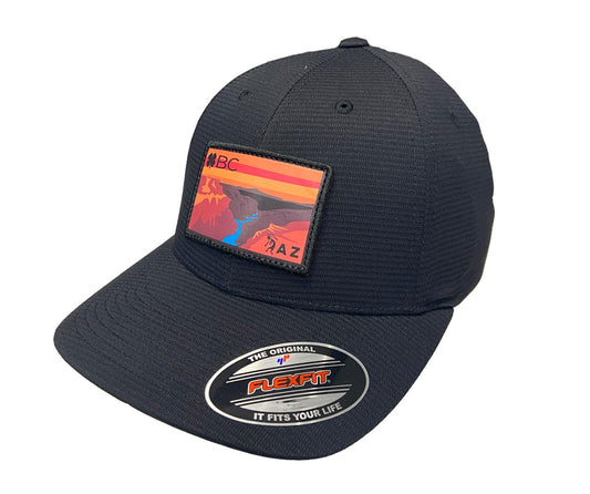 Black Clover Lucky Arizona Resident Fitted Golf Hat Black S/M
