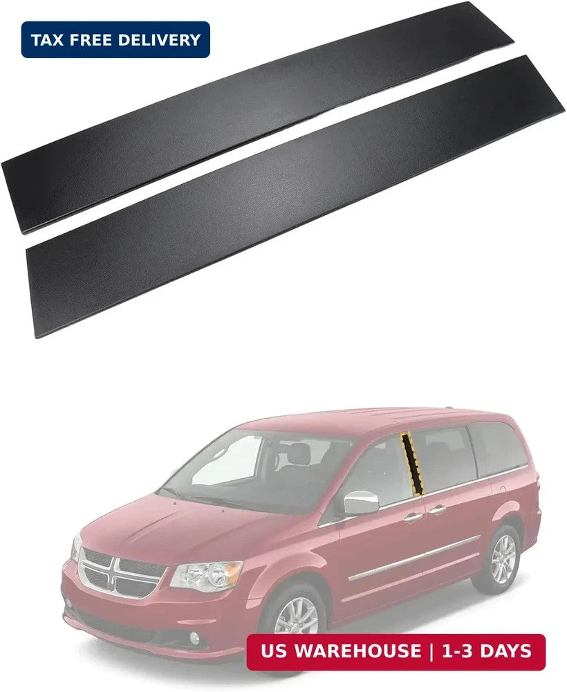 Flecto B Pillar Door Molding Trim for Dodge Grand Caravan 2008-2020