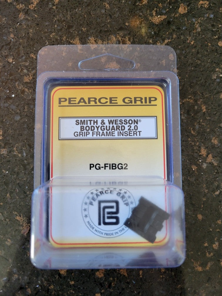 Pearce Grip Frame Insert for S&W Bodyguard 2.0 380 ACP - Dust & Debris Protector