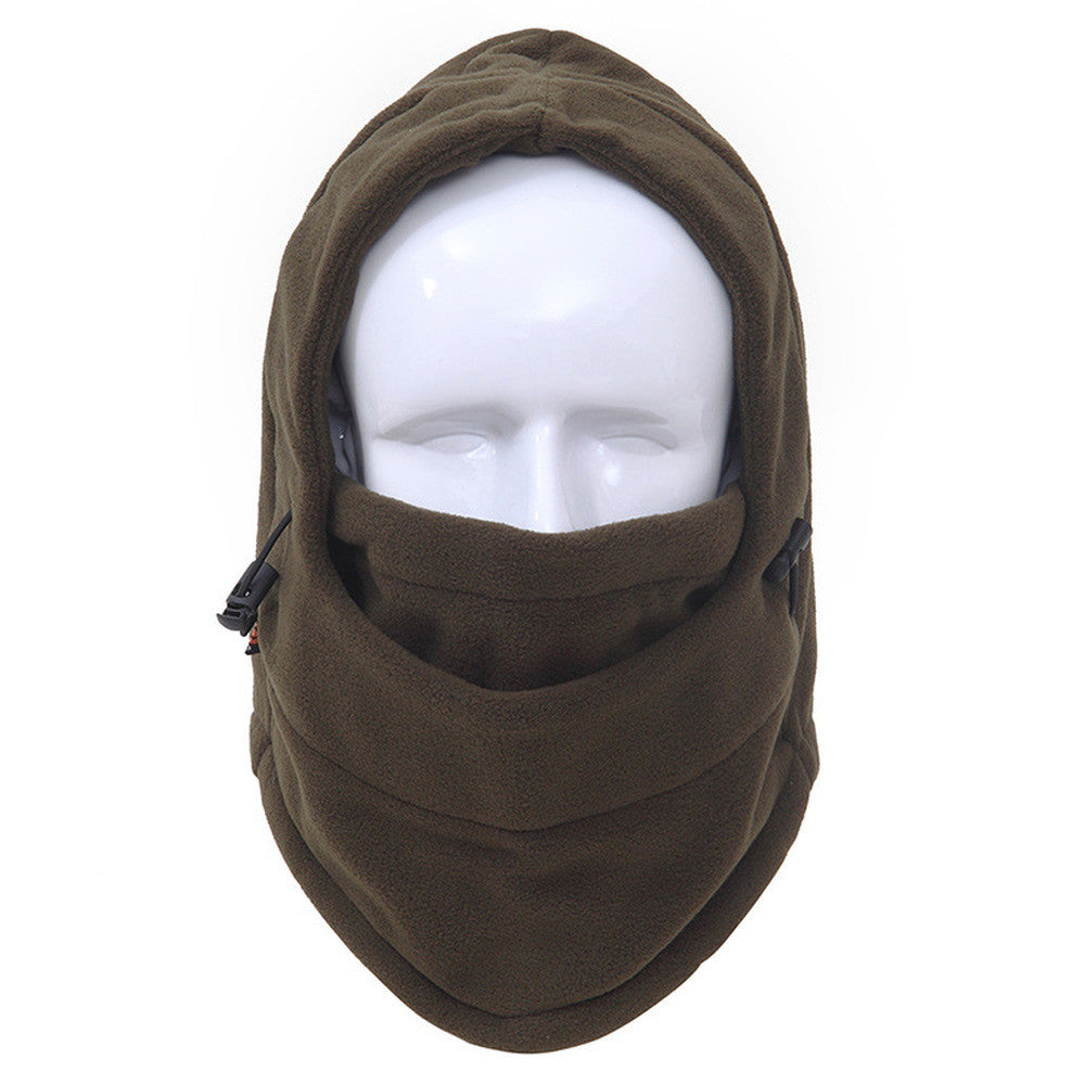 Winter Thermal Fleece Balaclava Ski Mask with Neck Warmer - Full Face Mask for Cold Weather