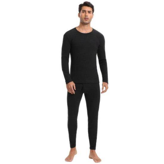 Men's Thermal Bottoms Ankle Length Warm Pants for Cold Weather