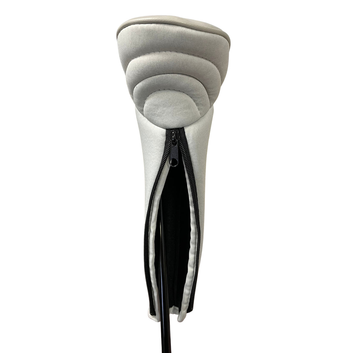 Golf Fairway Wood Headcover Set Neoprene Zipper Protector - Grey #9
