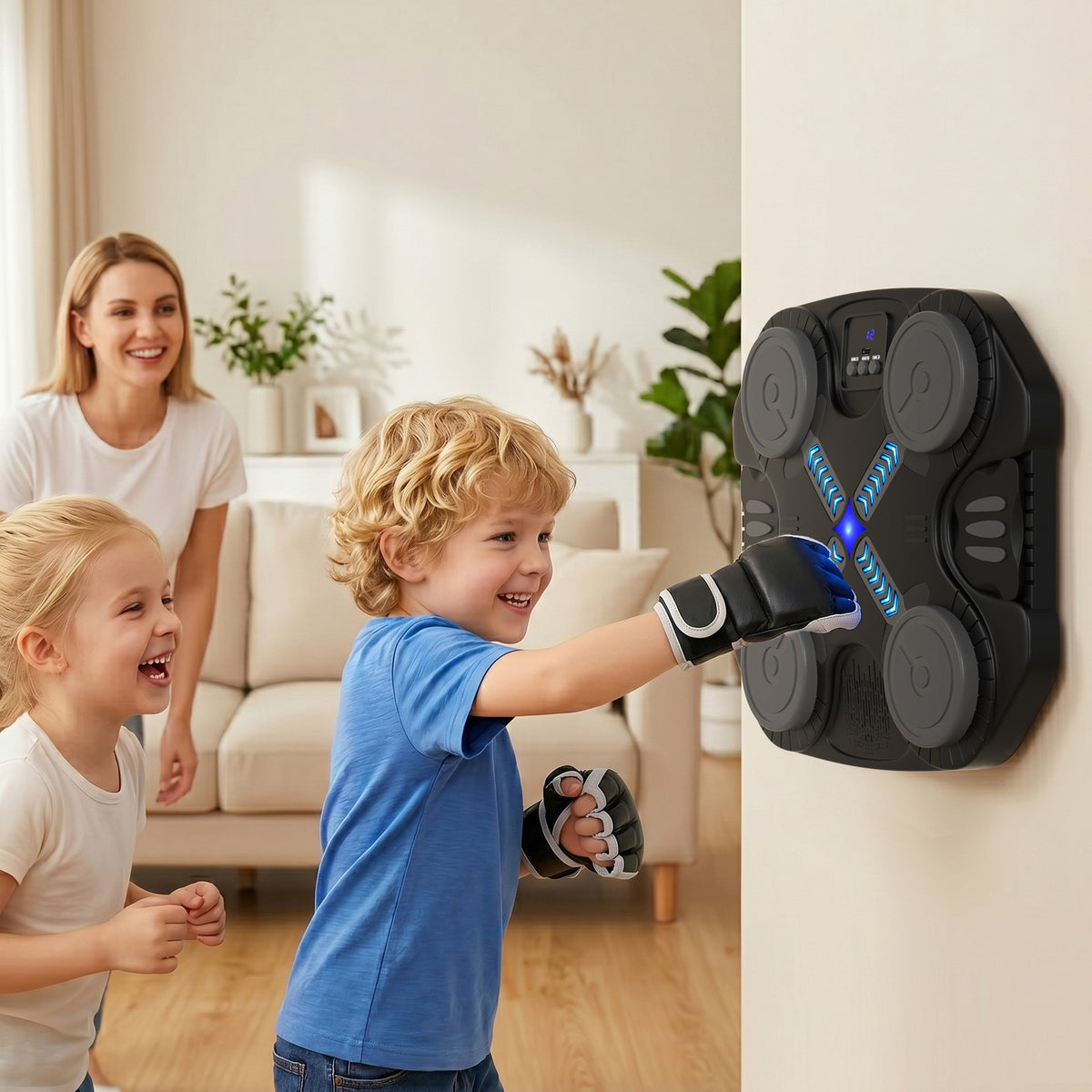 Kids Smart Music Punching Machine - Interactive Electronic Toy for Children