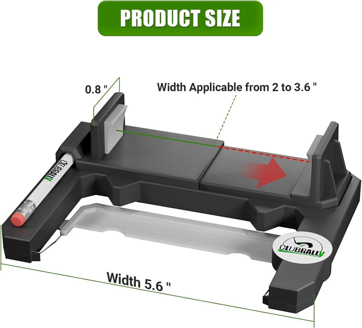 Golf Cart Steering Wheel Phone Mount - Flip-Up Smartphone Holder for Golf Cart