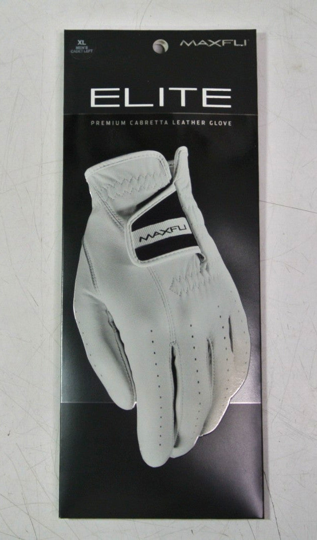 Golf Glove Men Left Hand Premium Leather Cadet Size XLarge