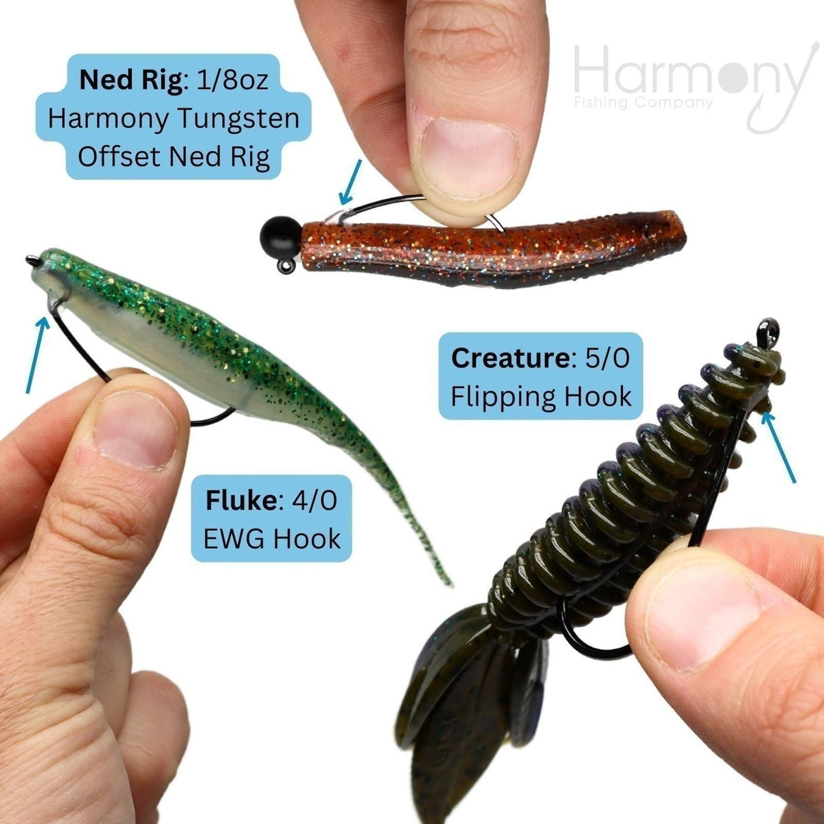 Flexible Bait Keepers for Fishing Hooks - 50 Pack, Adjustable & Reusable
