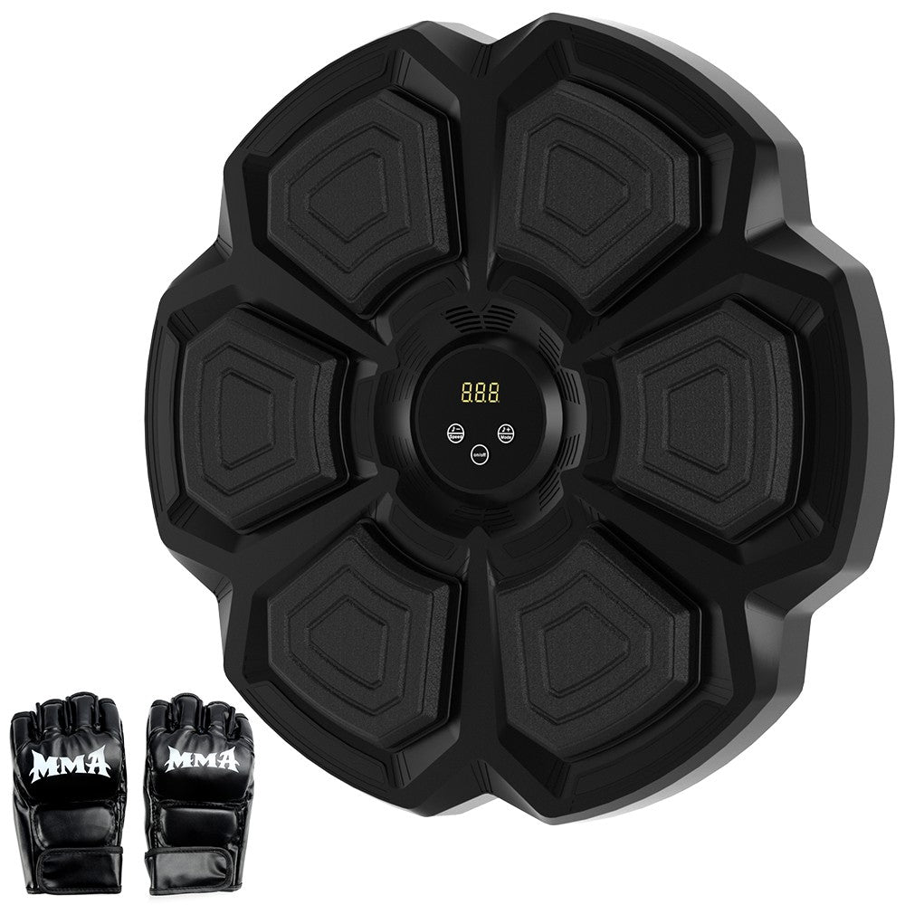 Bluetooth Wall-Mounted Boxing Machine with Reflex Training for Adults & Kids