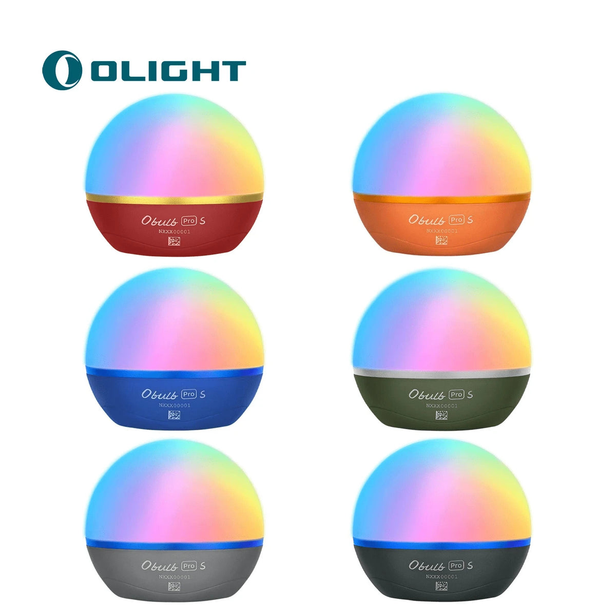 Rechargeable RGB LED Light with Magnetic Base - Obulb Pro S
