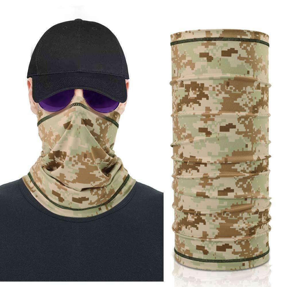 UV Face Mask Neck Gaiter Balaclava for Outdoor Sun & Dust Protection