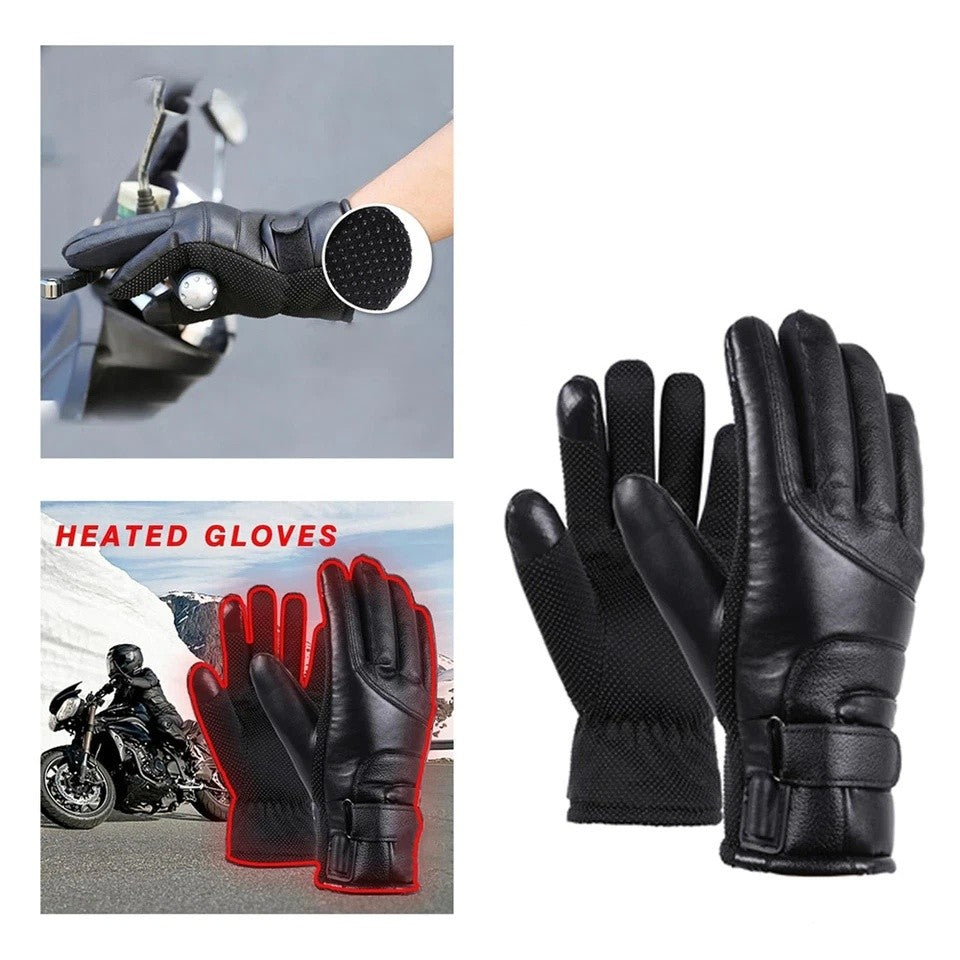 USB Heated Gloves Waterproof Winter Thermal Ski Snow Hand Warmers
