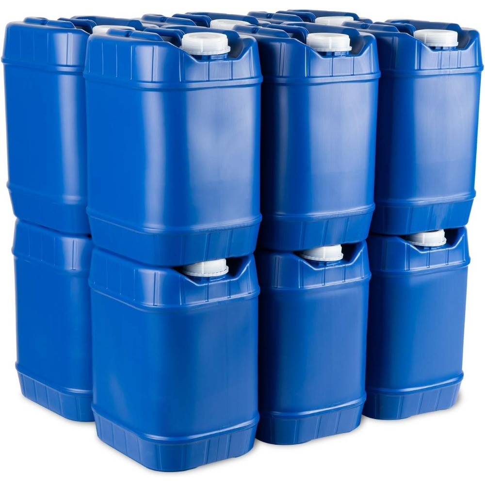 20-Gallon Stackable Water Storage Container Kit for Emergency and Camping