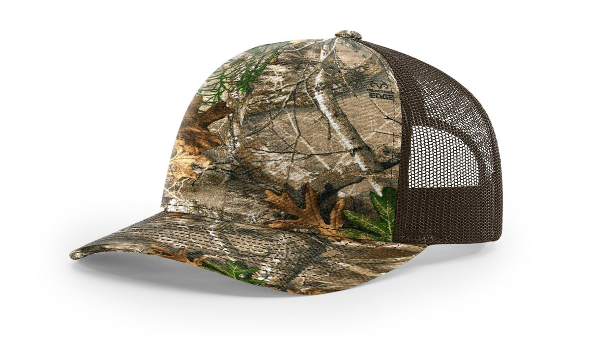 Richardson Camo Trucker Hat Adjustable Snapback Cap Multiple Colors