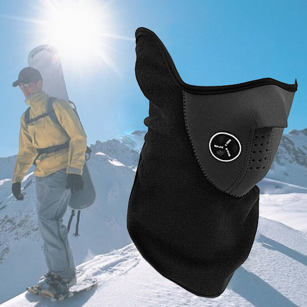Winter Fleece Face Mask Face Cover & Neck Gaiter for Outdoor Activities