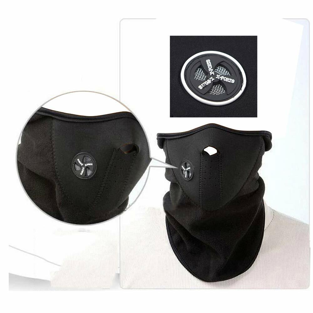 Thermal Half Face Mask for Skiing, Motorcycle & Outdoor Winter Activities