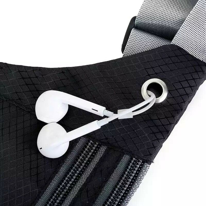 Waterproof Running Belt Fanny Pack Waist Pouch for Outdoor Sports
